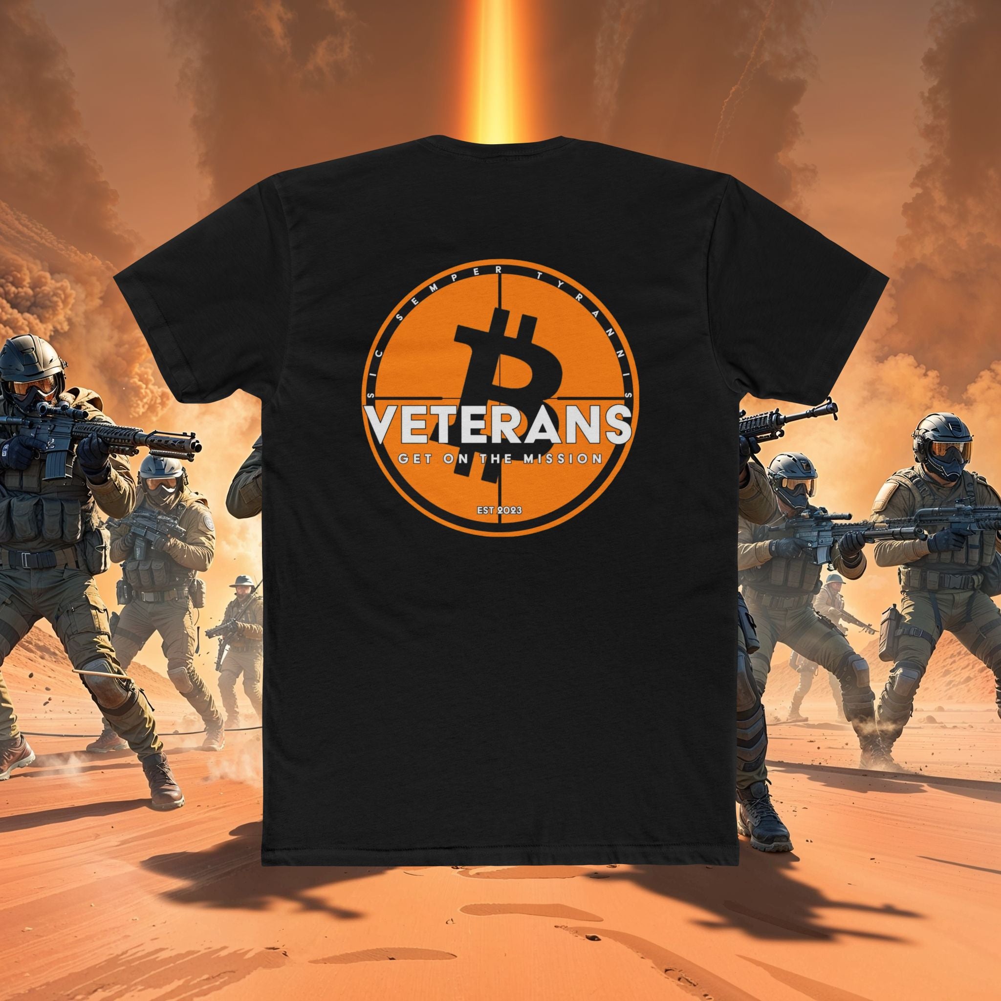 Bitcoin Veterans Legacy Logo T-Shirt