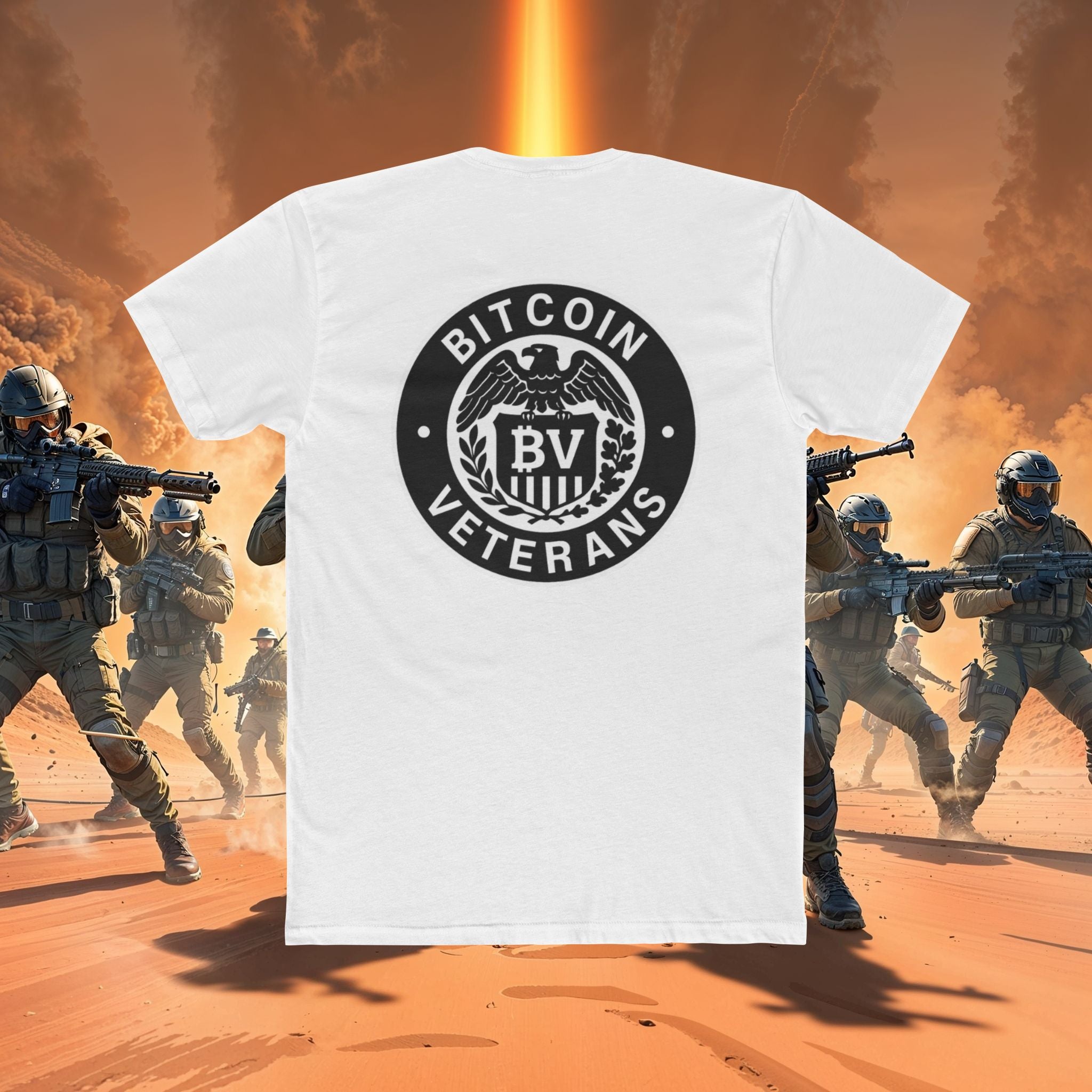 BITCOIN VETERANS LZP LOGO T-SHIRT