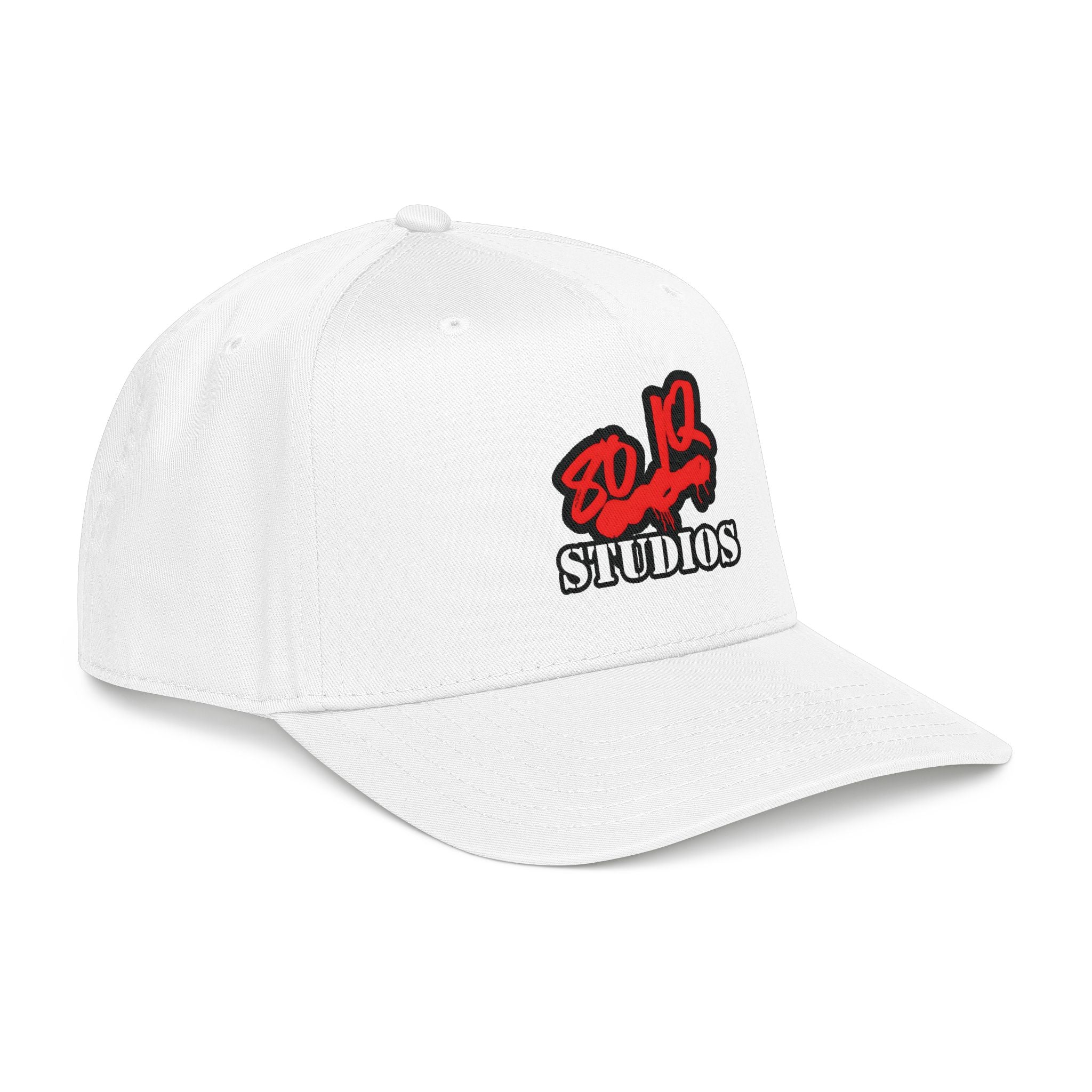 80-IQ Studios  - Red DripBaseball Hat