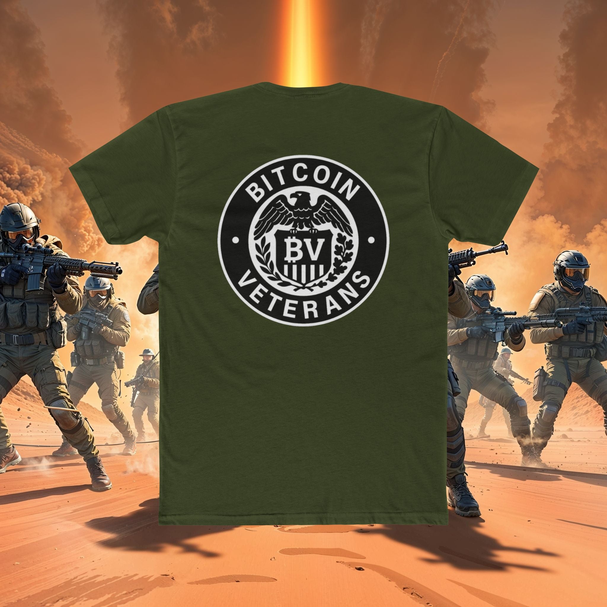BITCOIN VETERANS LZP LOGO T-SHIRT