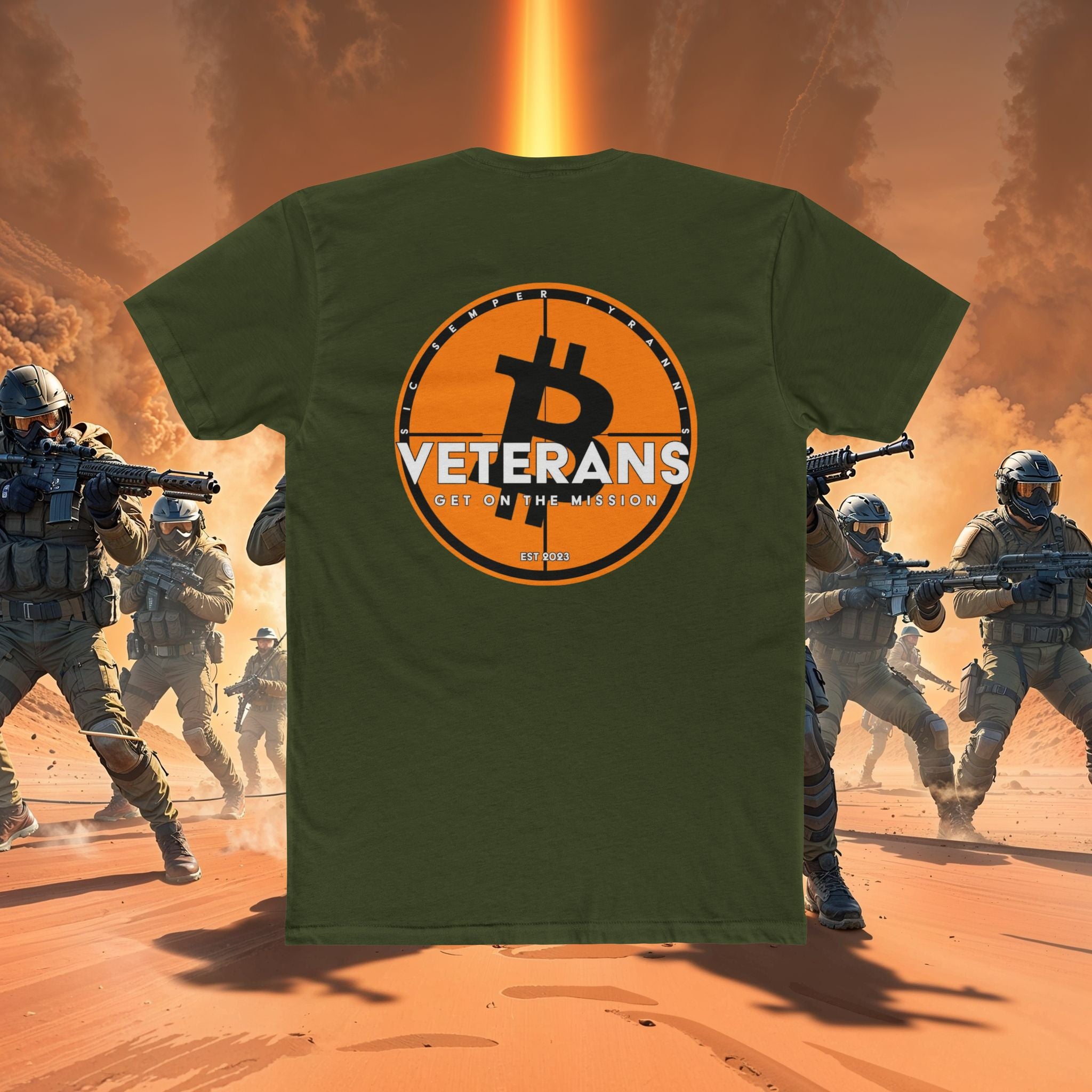 Bitcoin Veterans Legacy Logo T-Shirt