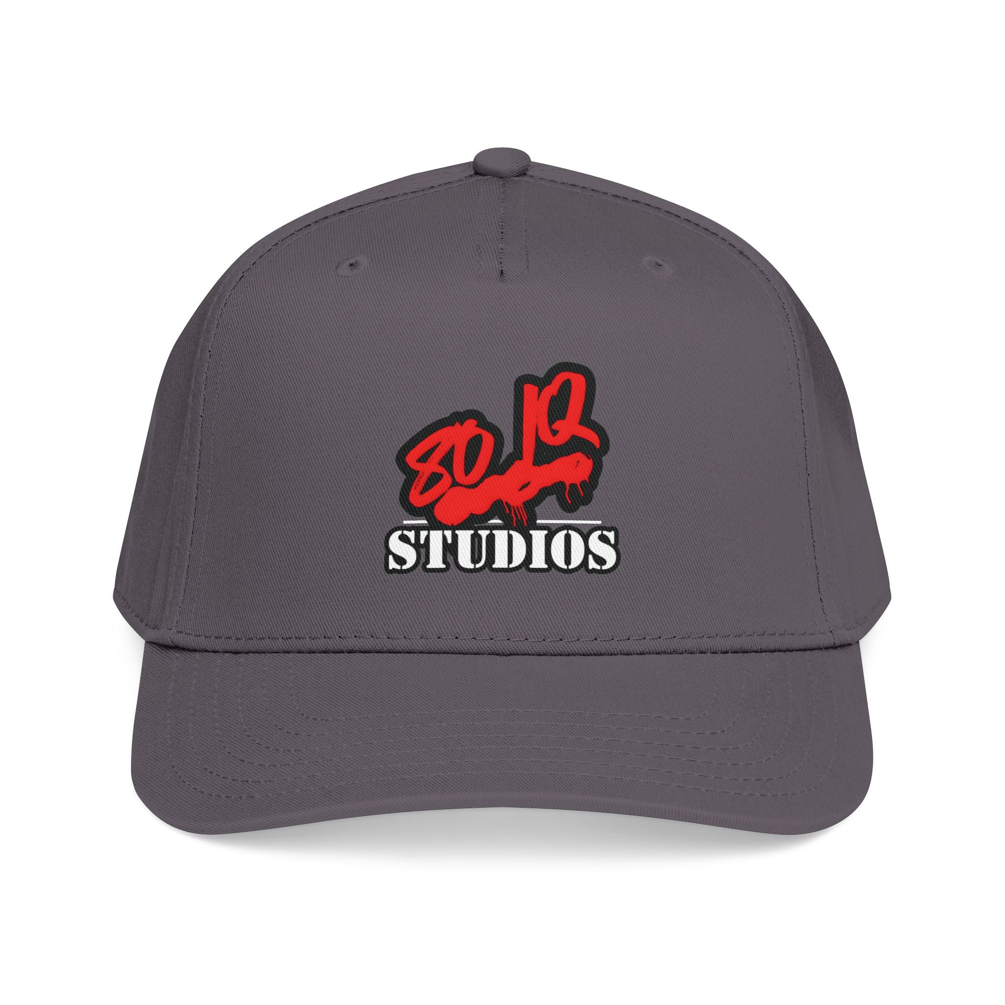 80-IQ Studios  - Red DripBaseball Hat