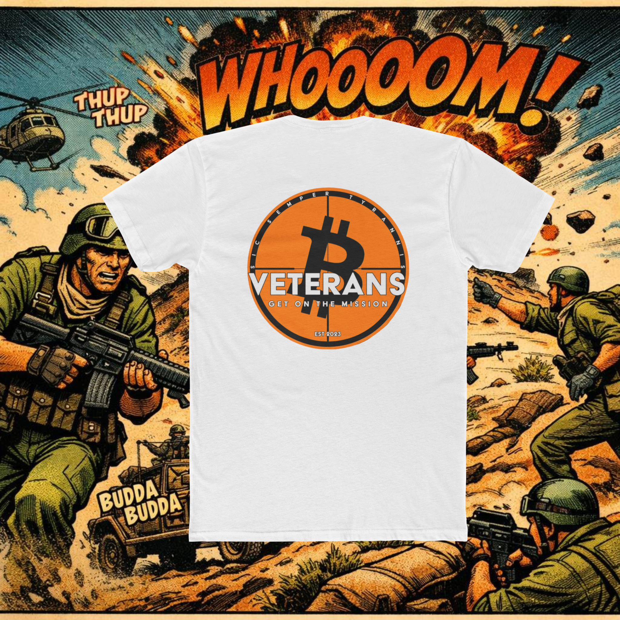 Bitcoin Veterans Legacy Logo T-Shirt