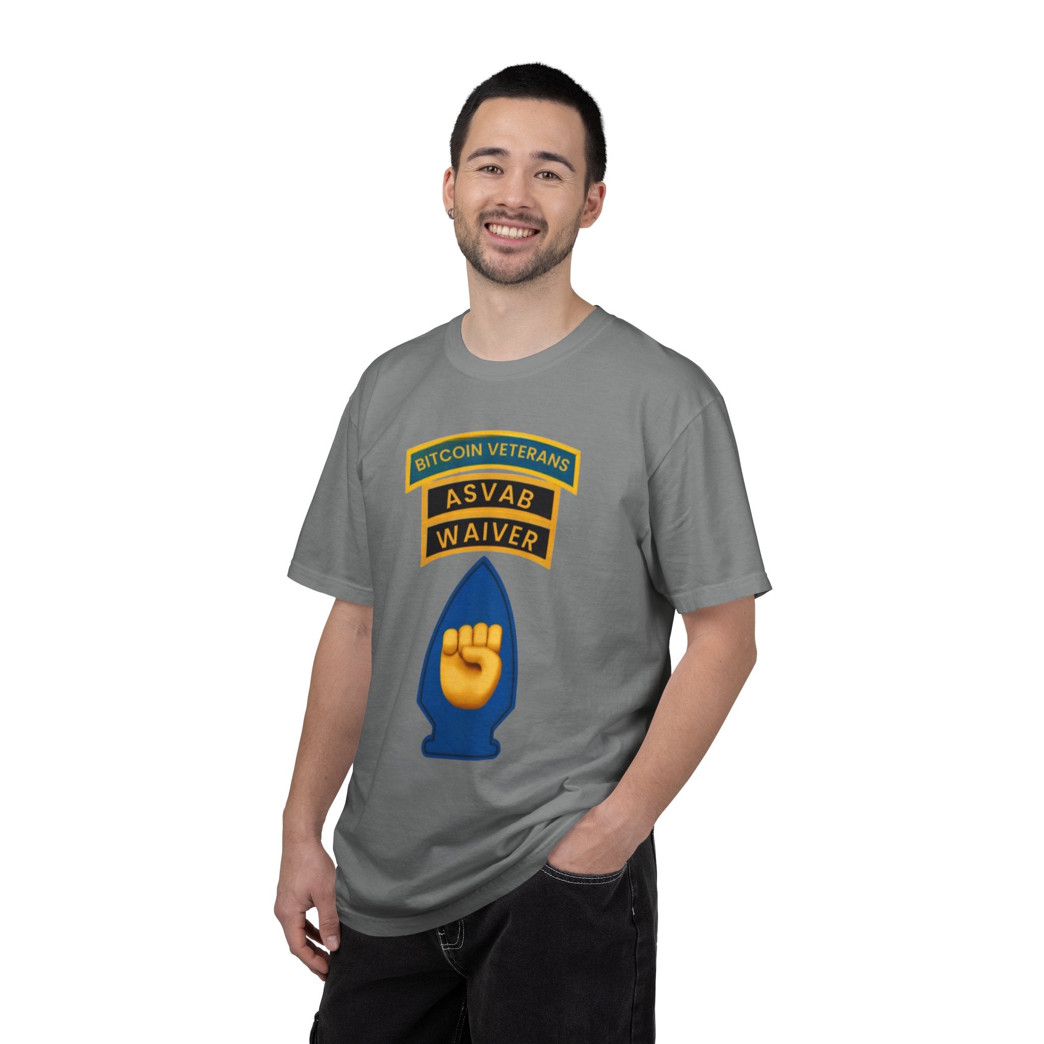 Bitcoin Veterans ASVAB Waiver Bold Tee