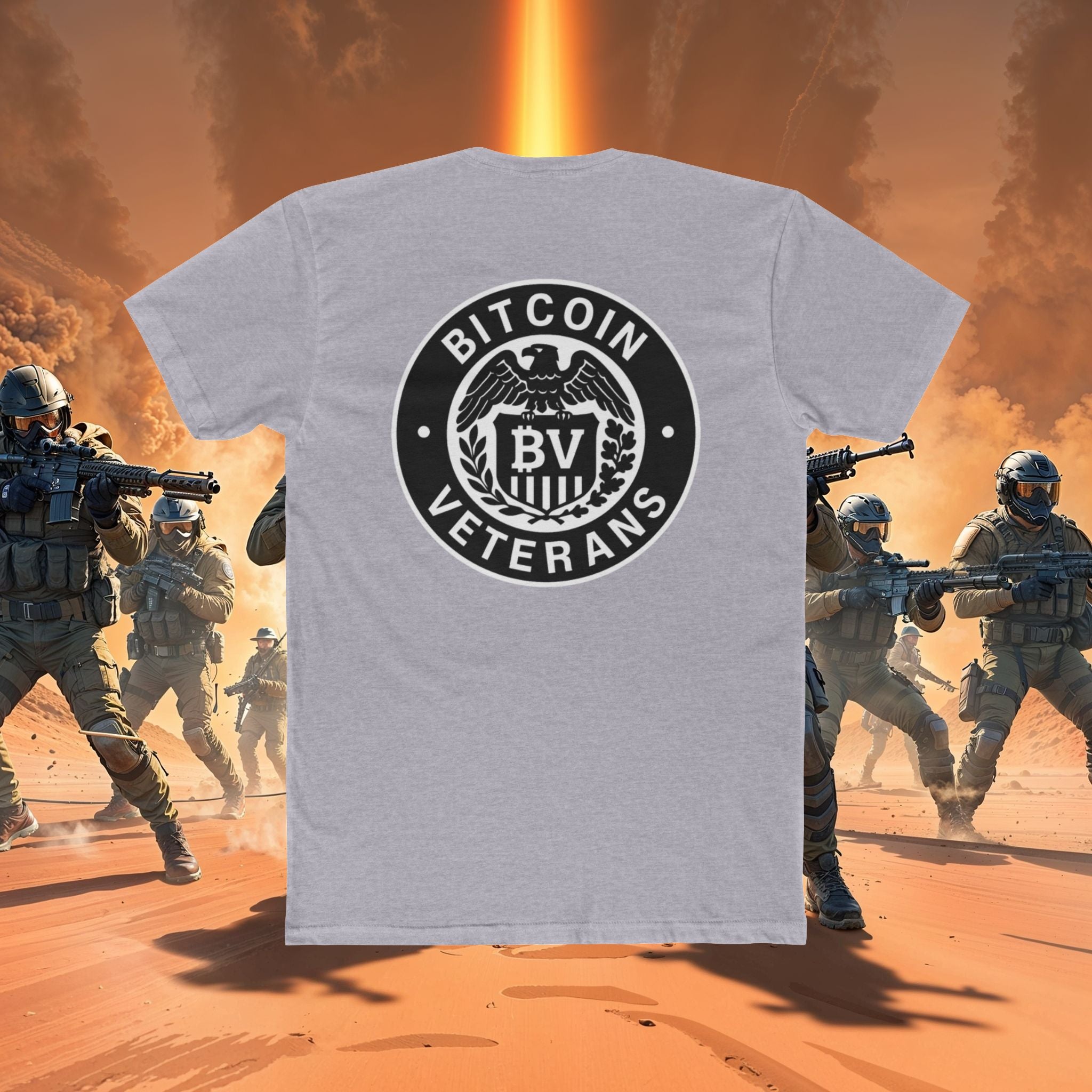 BITCOIN VETERANS LZP LOGO T-SHIRT