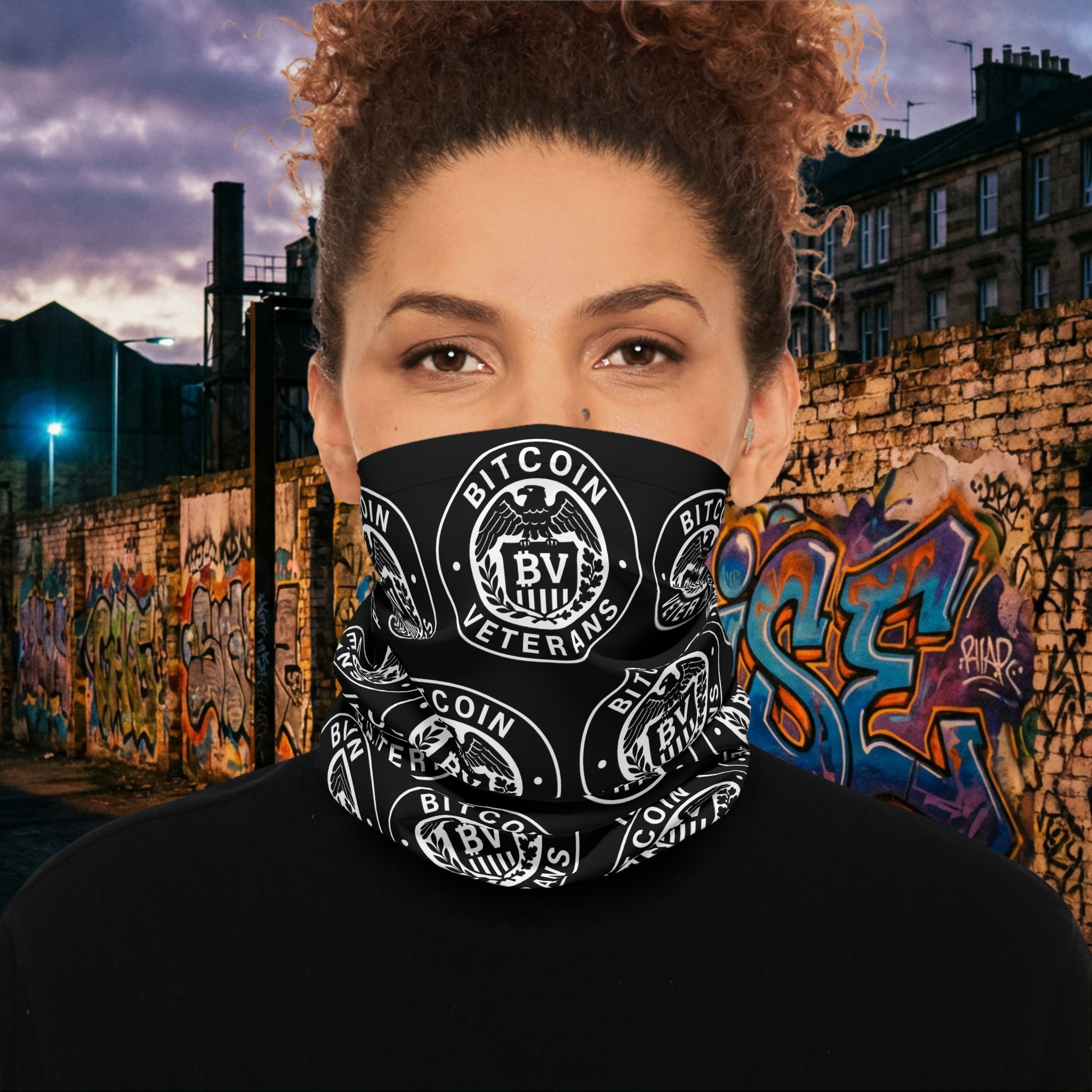 Bitcoin Veterans Neck Gaiter